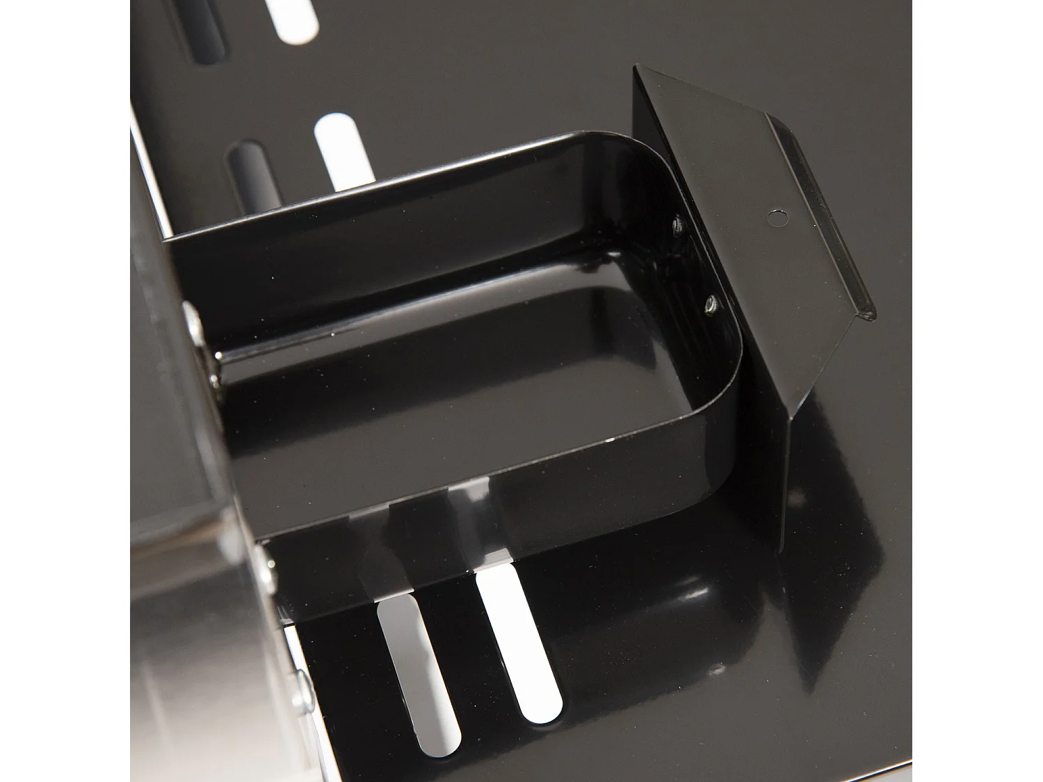 COOKER - Plancha au Gaz 4 brûleurs 8 KW - Chariot à Roulettes - Acier émaillé - Brûleurs Acier Inoxydable