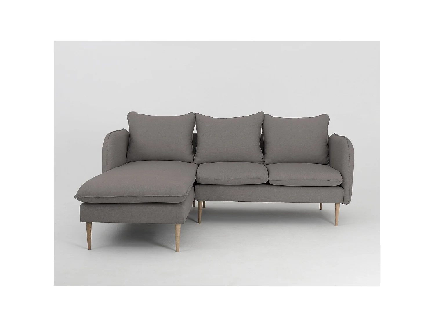 Canapé d'angle 3 places posh