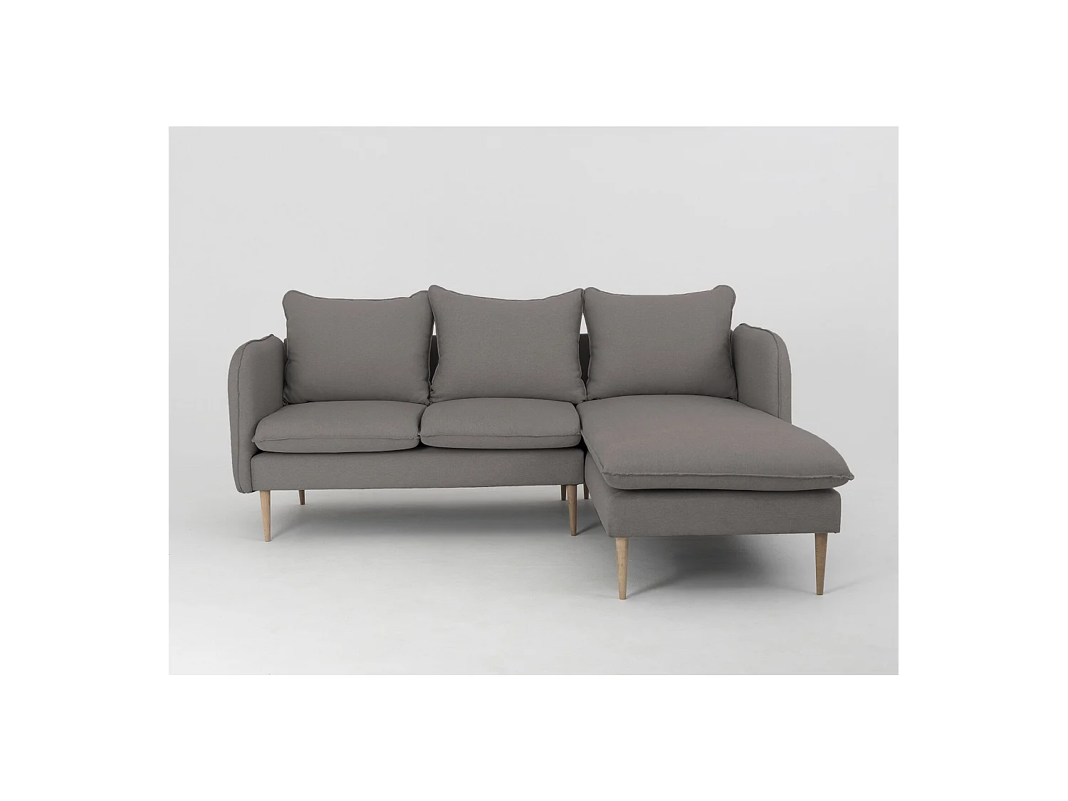 Canapé d'angle 3 places posh