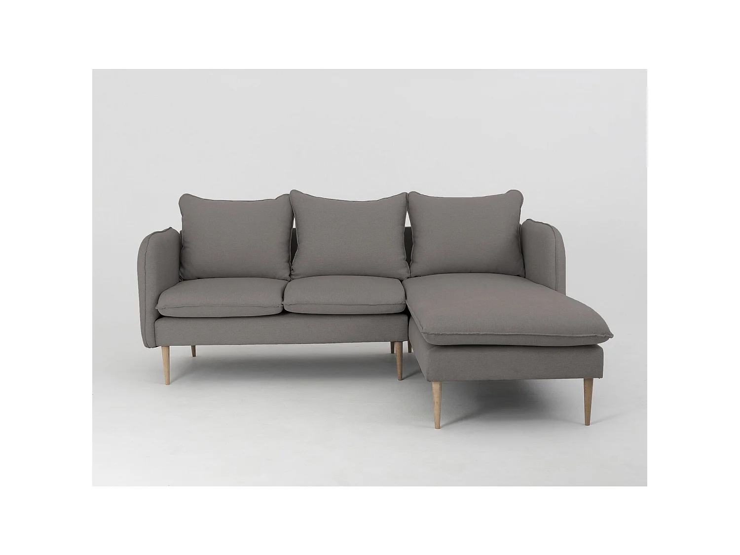 Canapé d'angle 3 places posh