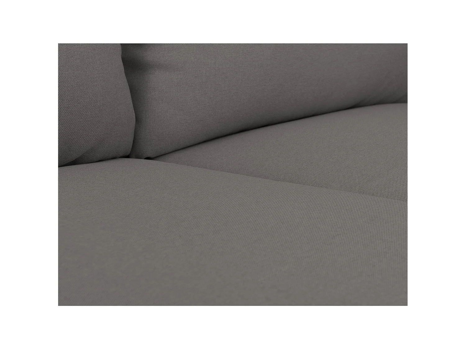 Canapé 3 places posh black