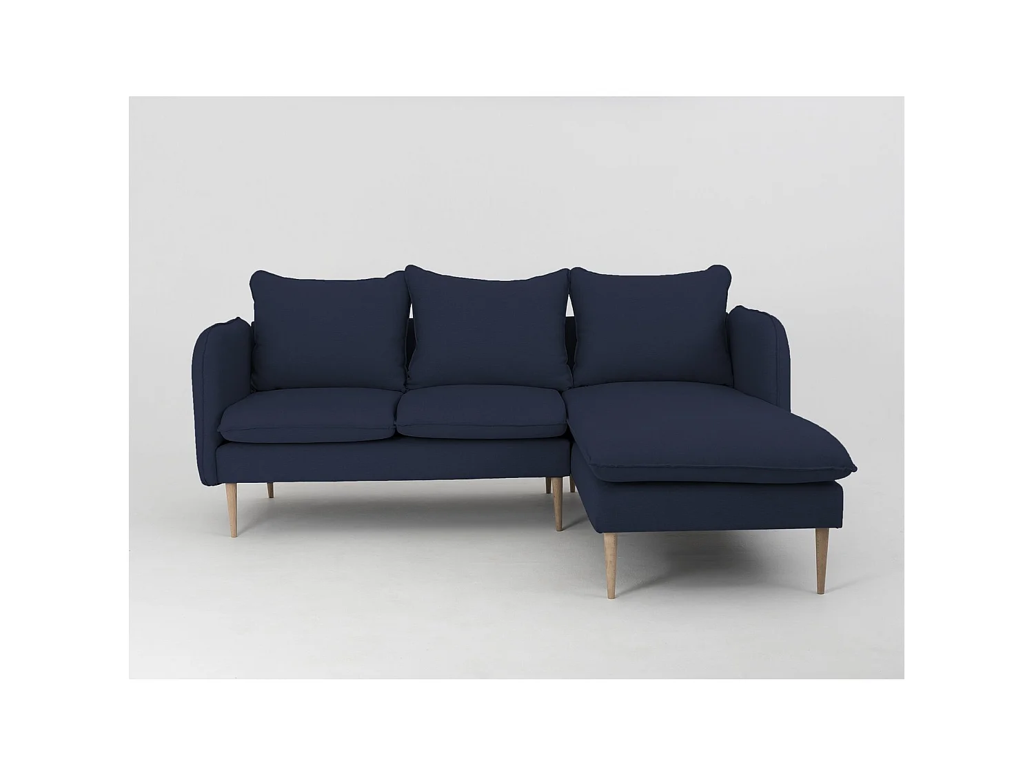 Canapé d'angle 3 places posh