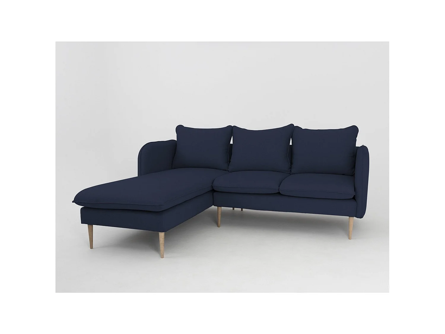 Canapé d'angle 3 places posh