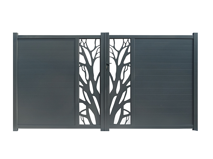 Flügeltor Aluminium LURZO - 300x160cm günstig online kaufen