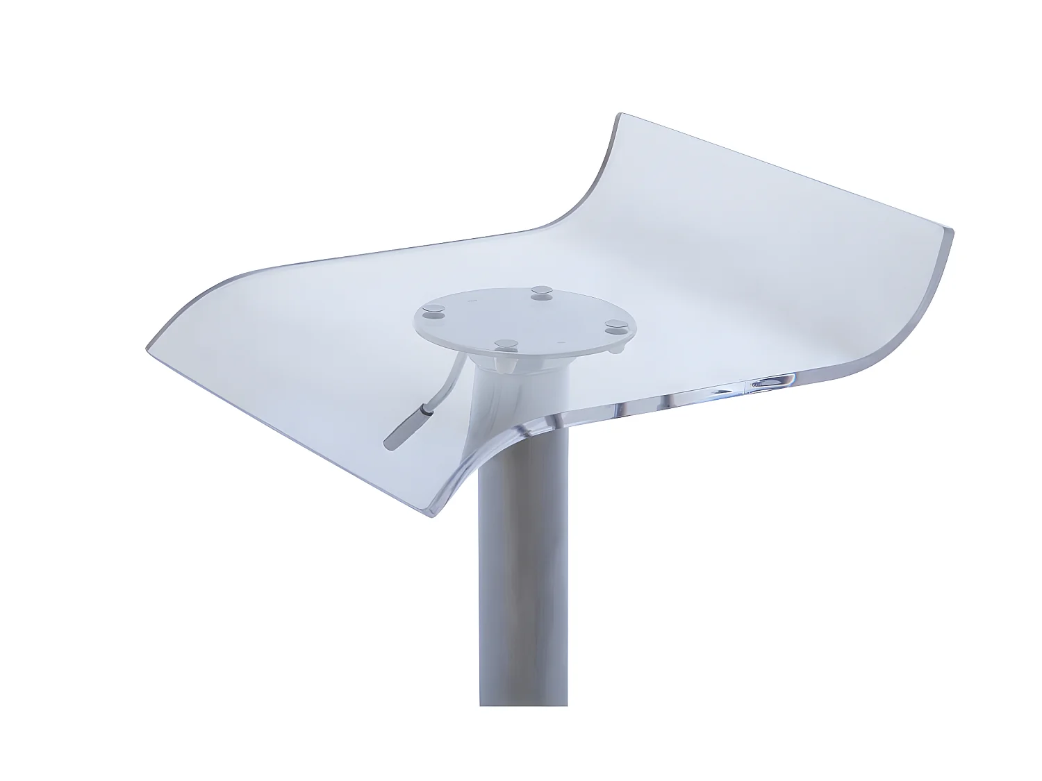 Sett med 2 OLIVER-barkrakker - Akryl - Transparent