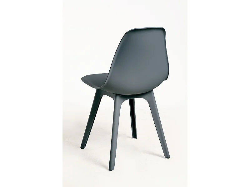 Packs Sillas Comedor - Pack 4 Sillas Kelen Suprym - Gris oscuro