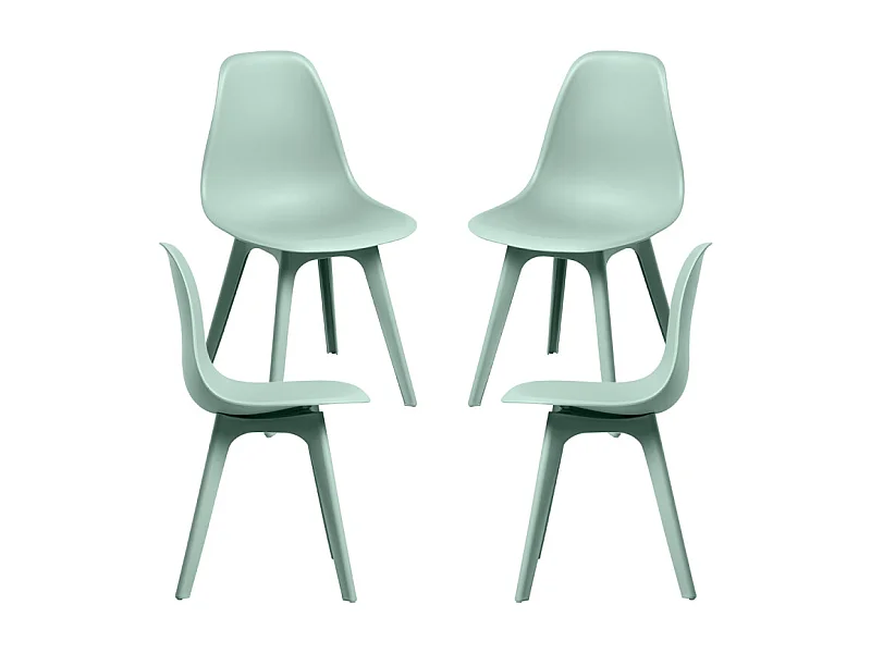 Packs Sillas Comedor - Pack 4 Sillas Kelen Suprym - Celadón