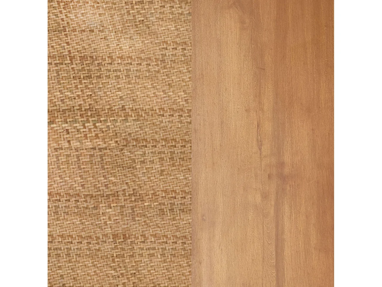 Conjunto de 2 cadeiras de jantar Provenza Rattan - Claro