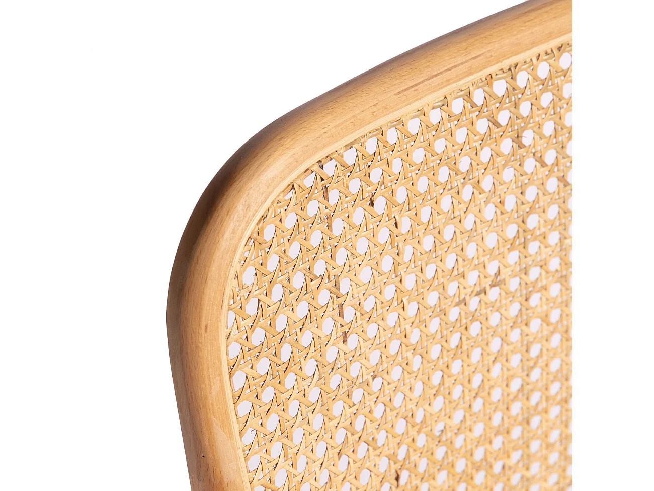Conjunto de 2 cadeiras de jantar Toscana Rattan - Claro