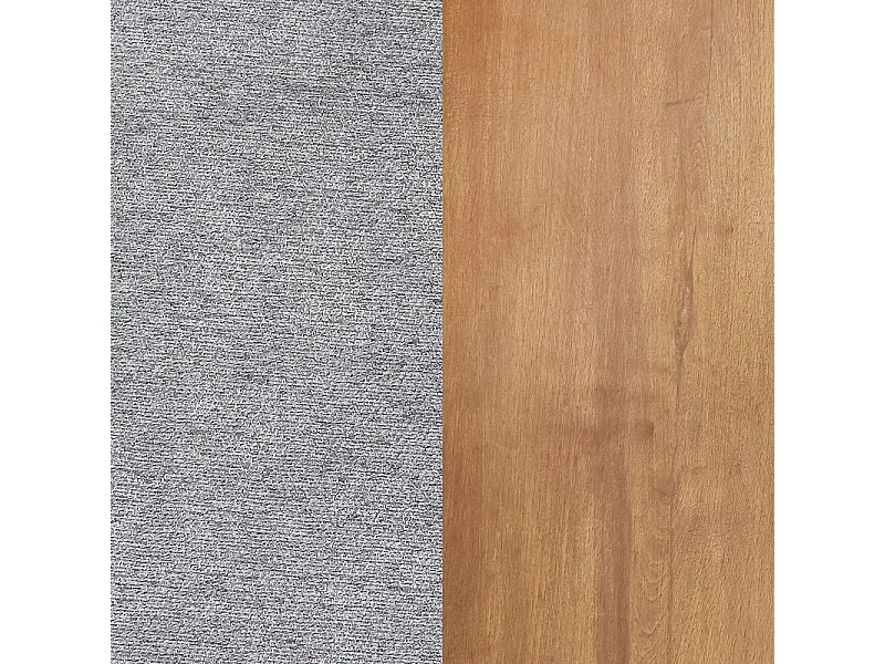 Pack de 4 sillas Marlene tejido tapizado gris/oak Adec