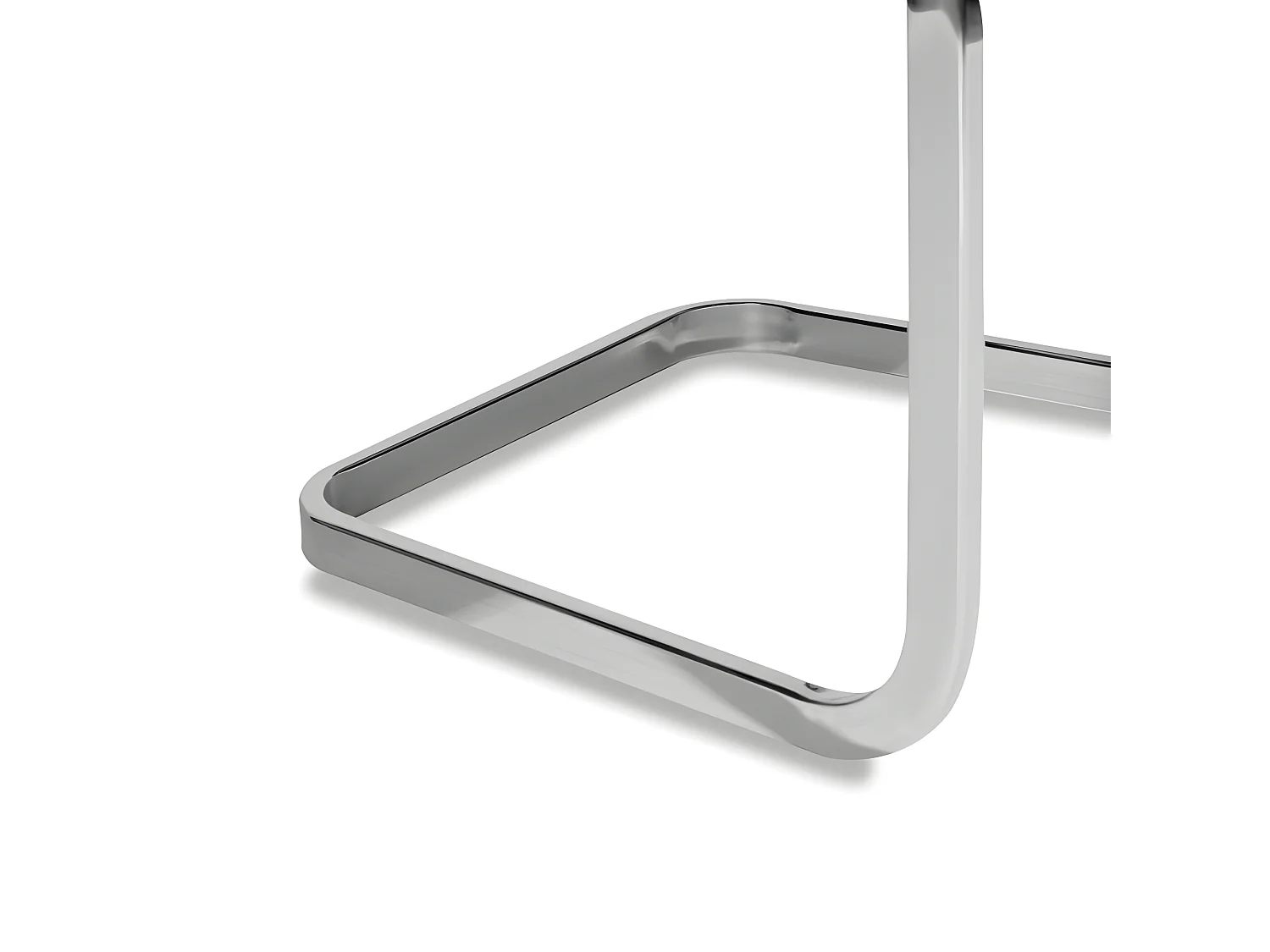 Pack 4 sillas comedor Smile símil piel negro 103x45x51 cm Adec