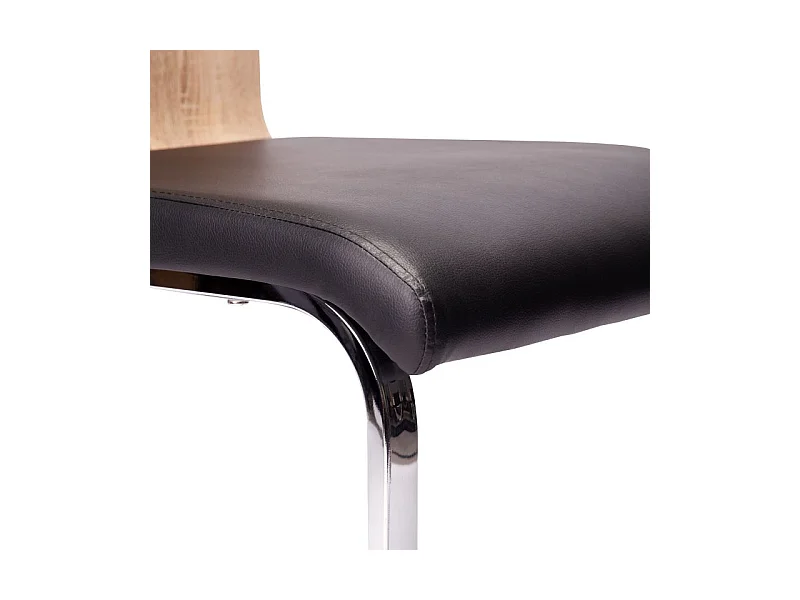 Silla Sensei cambria/negro 97x44x57 cm