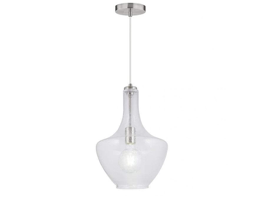 Vente en ligne en lampe de verre LAOS nickel satiné de ALEMAR