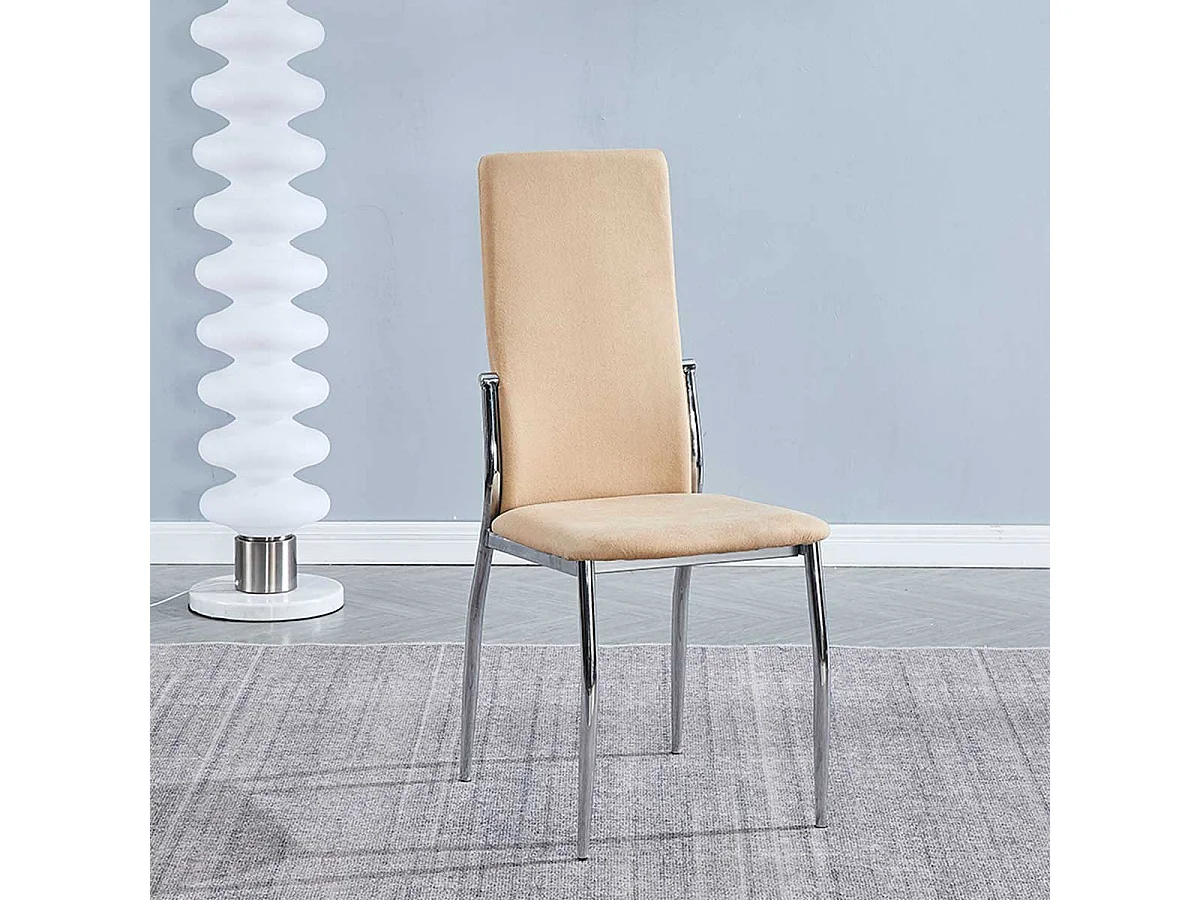 Pack 6 sillas Sakura Jarama beige 110x43x53 cm