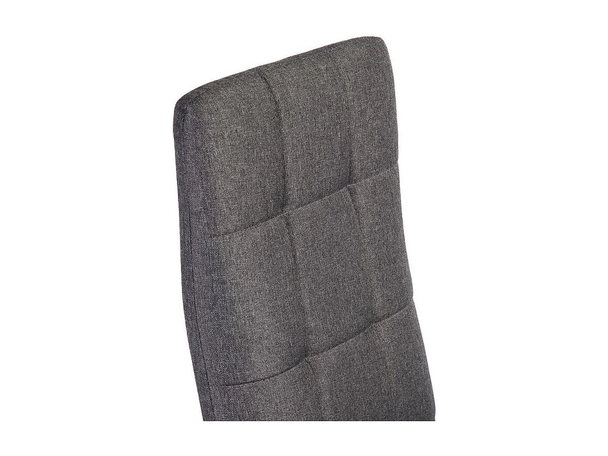 Pack de 6 sillas Zuni tela gris 96x41x48 cm