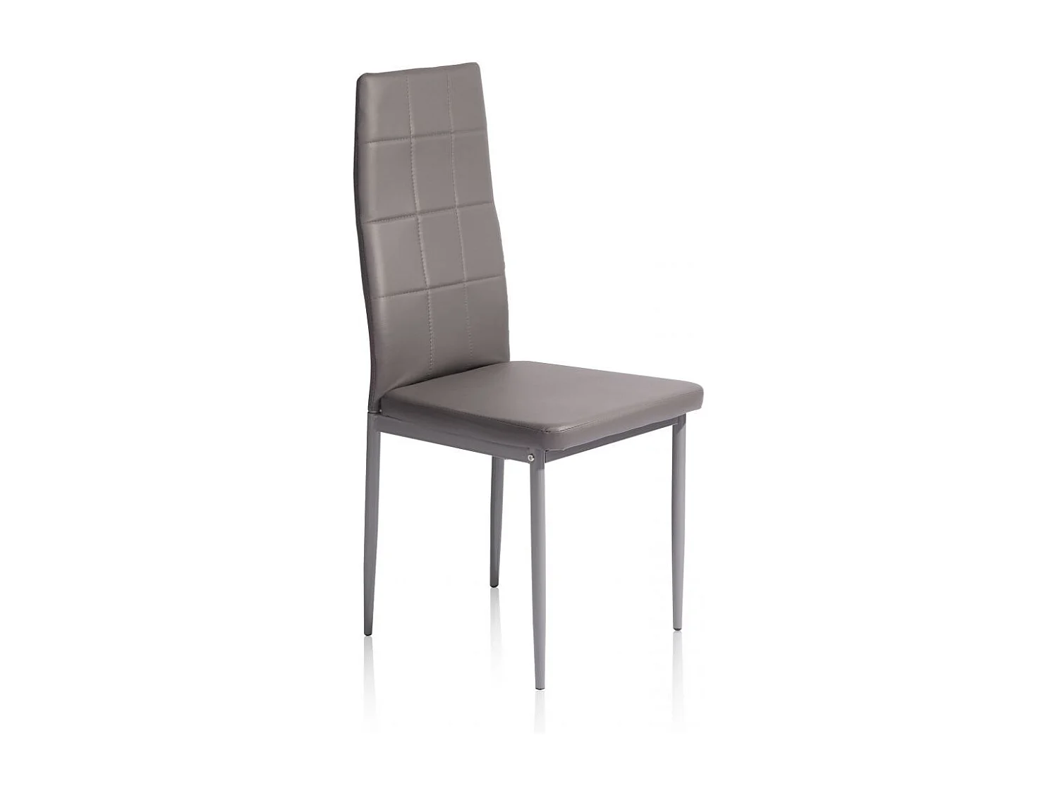 Conjunto de 4 cadeiras de jantar Laia Gris oscuro