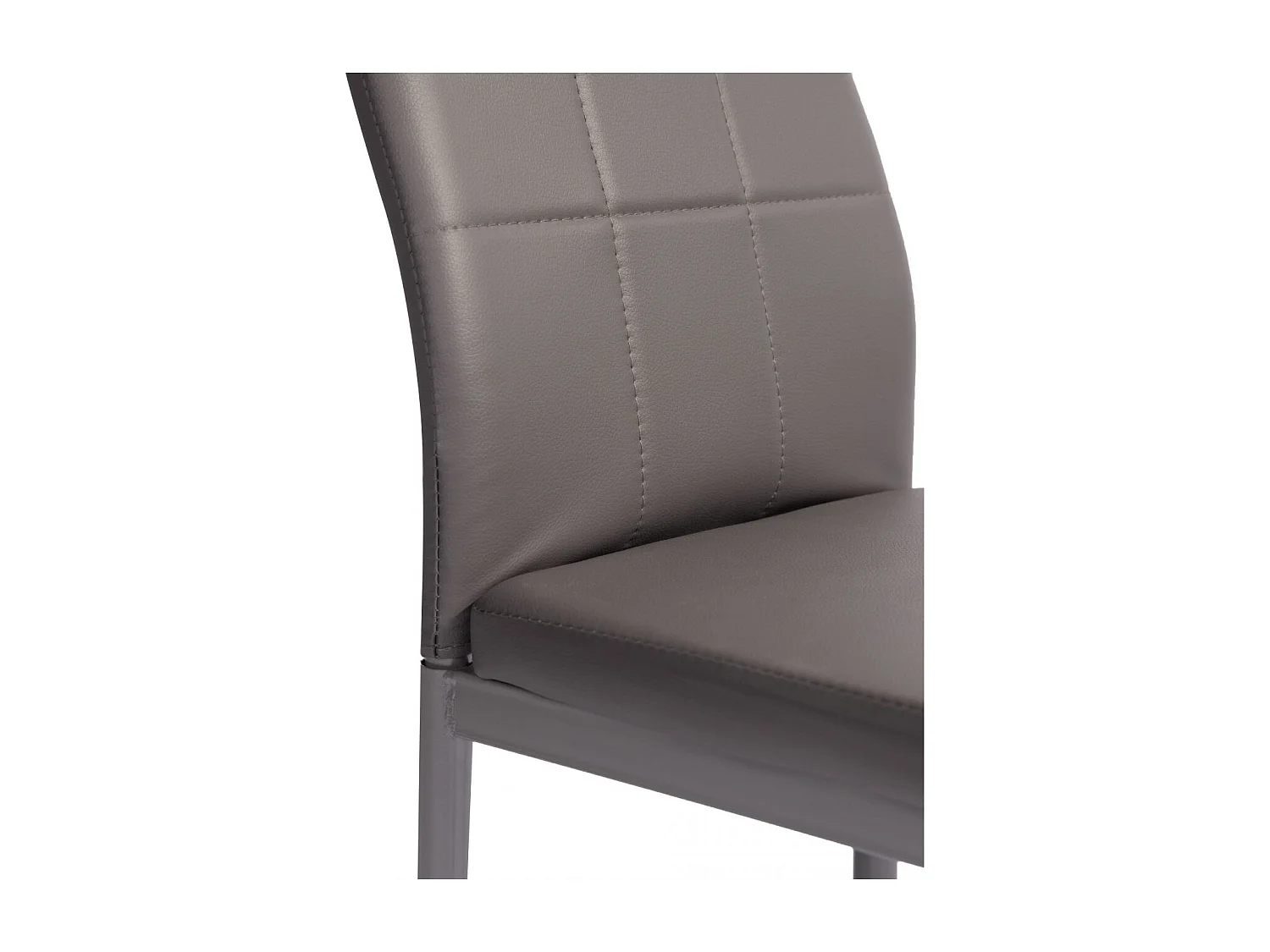 Conjunto de 4 cadeiras de jantar Laia Gris oscuro