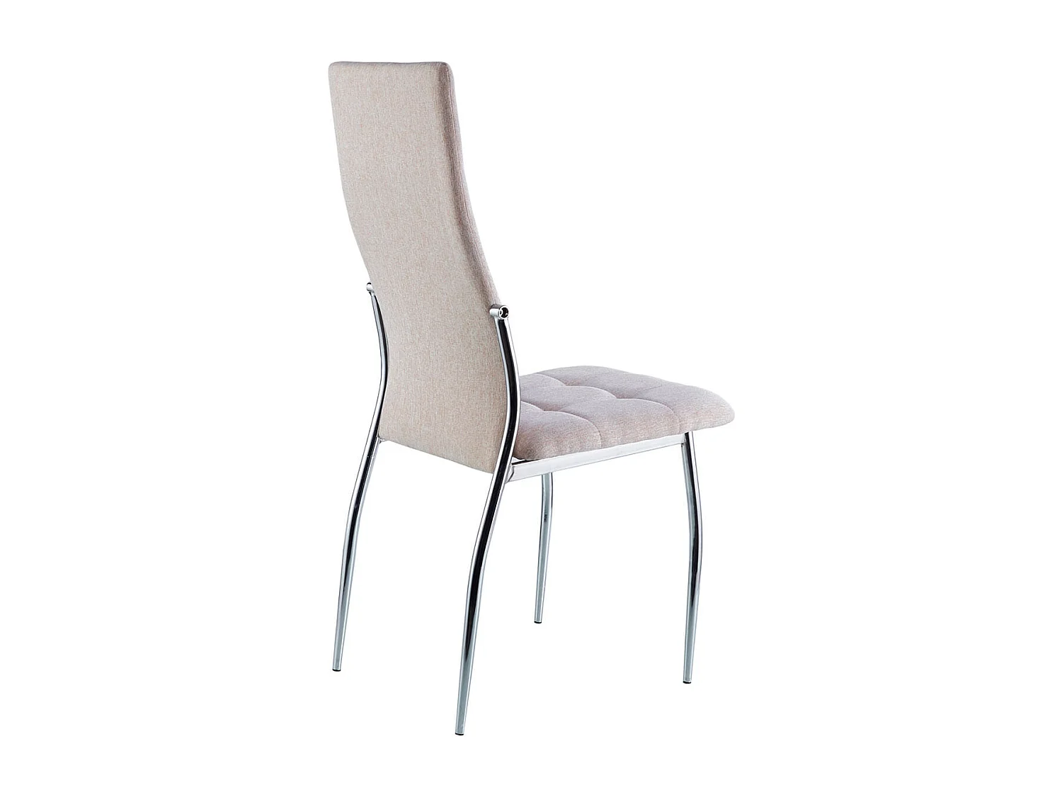 Conjunto de 4 cadeiras de jantar Diana Tejido - Beige