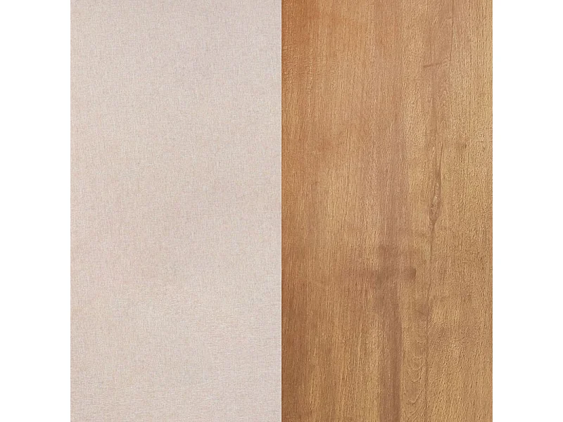 Pack de 4 sillas Marlene tejido tapizado beige/oak Adec