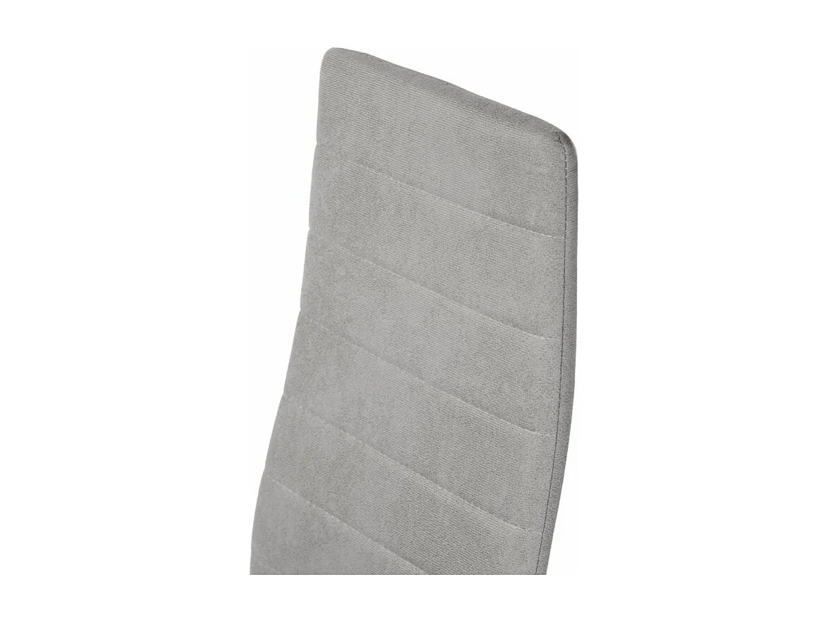 Pack 6 sillas de comedor Yuri Gris oscuro–Blanco