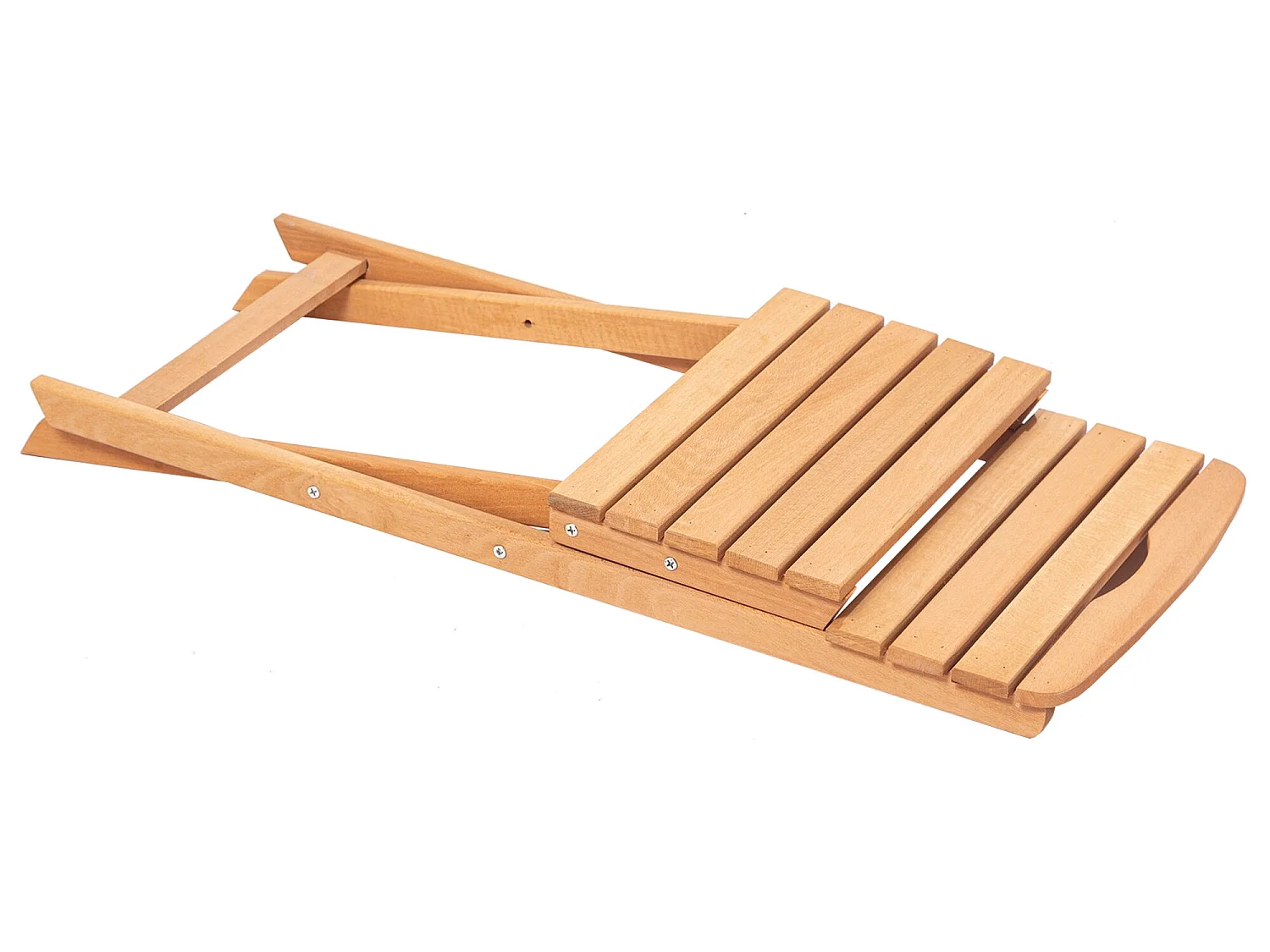 Chaise de jardin en bois de hêtre 40x30x81