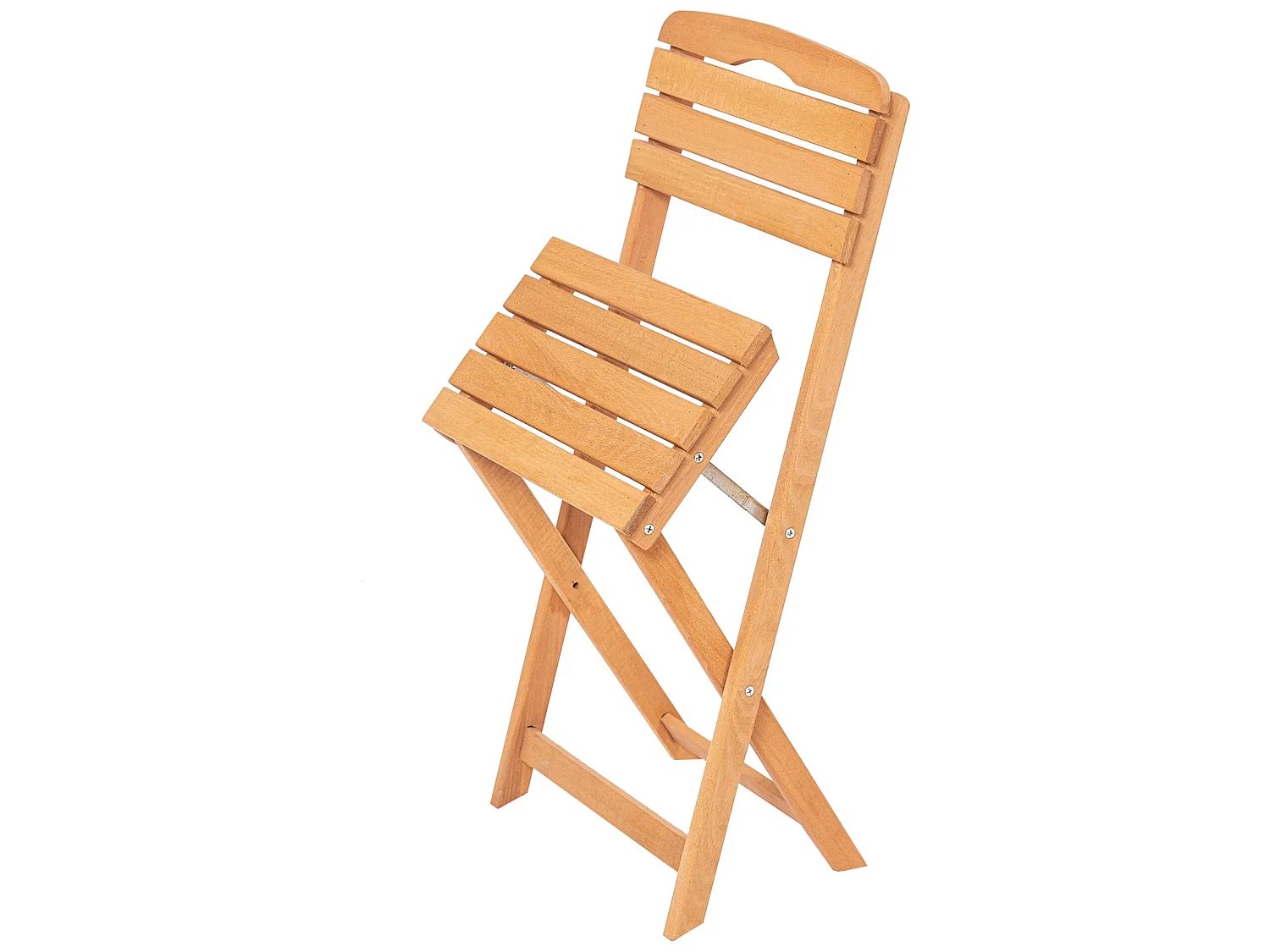 Chaise de jardin en bois de hêtre 40x30x81