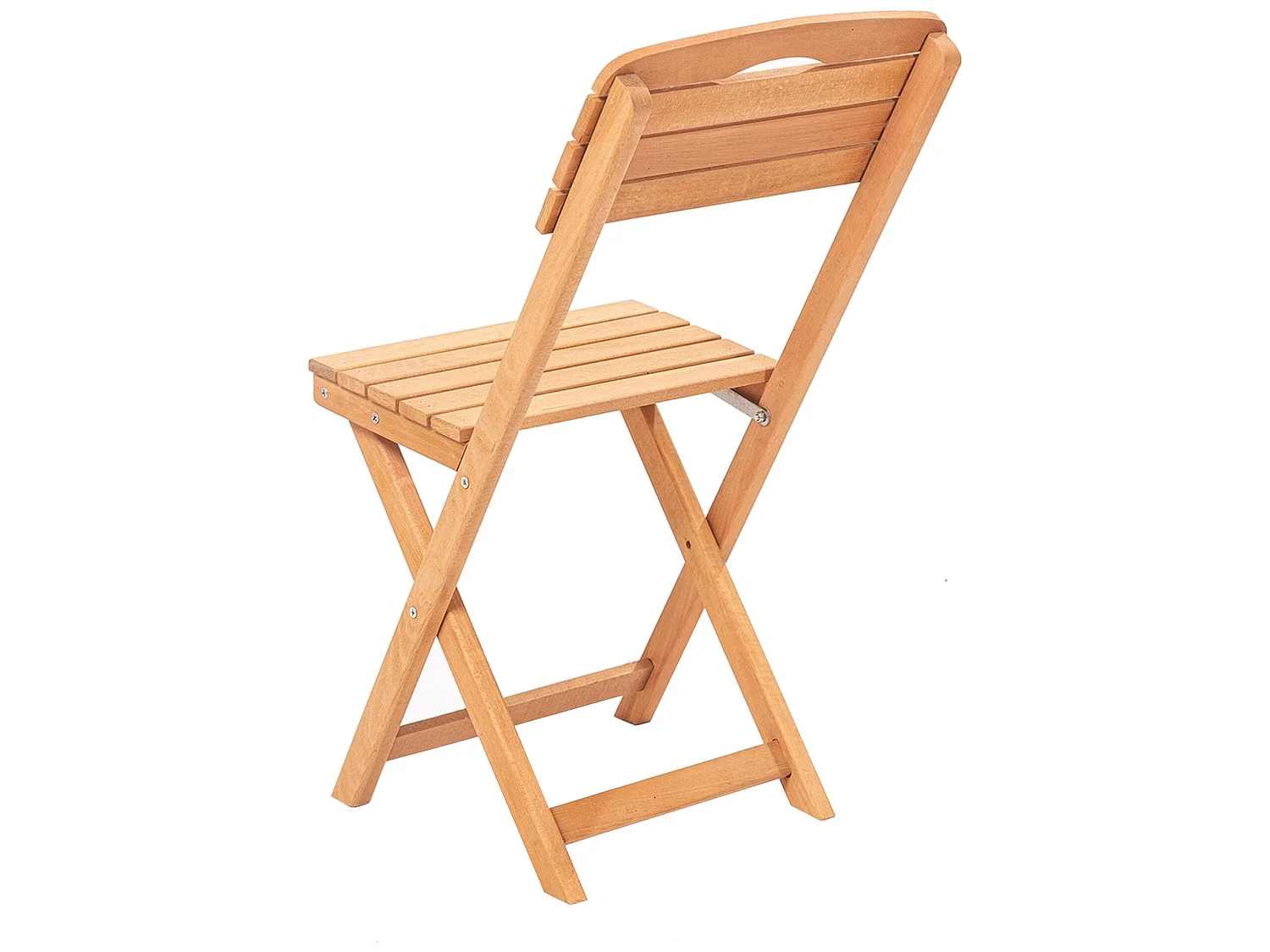 Chaise de jardin en bois de hêtre 40x30x81