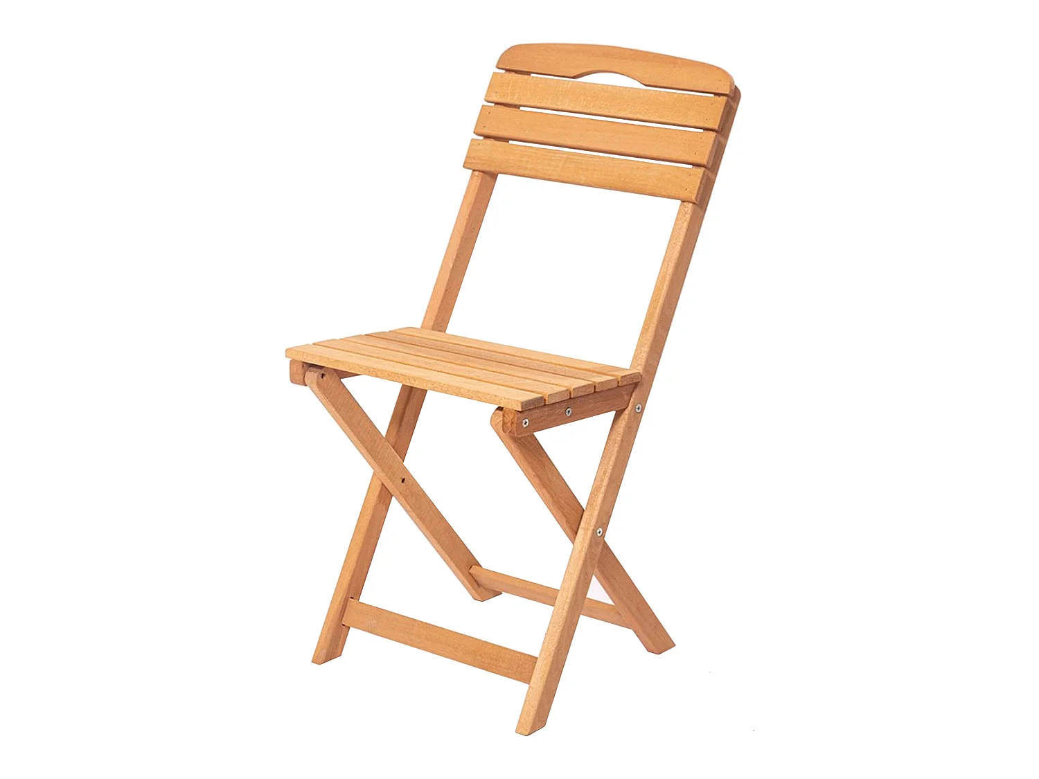 Chaise de jardin en bois de hêtre 40x30x81