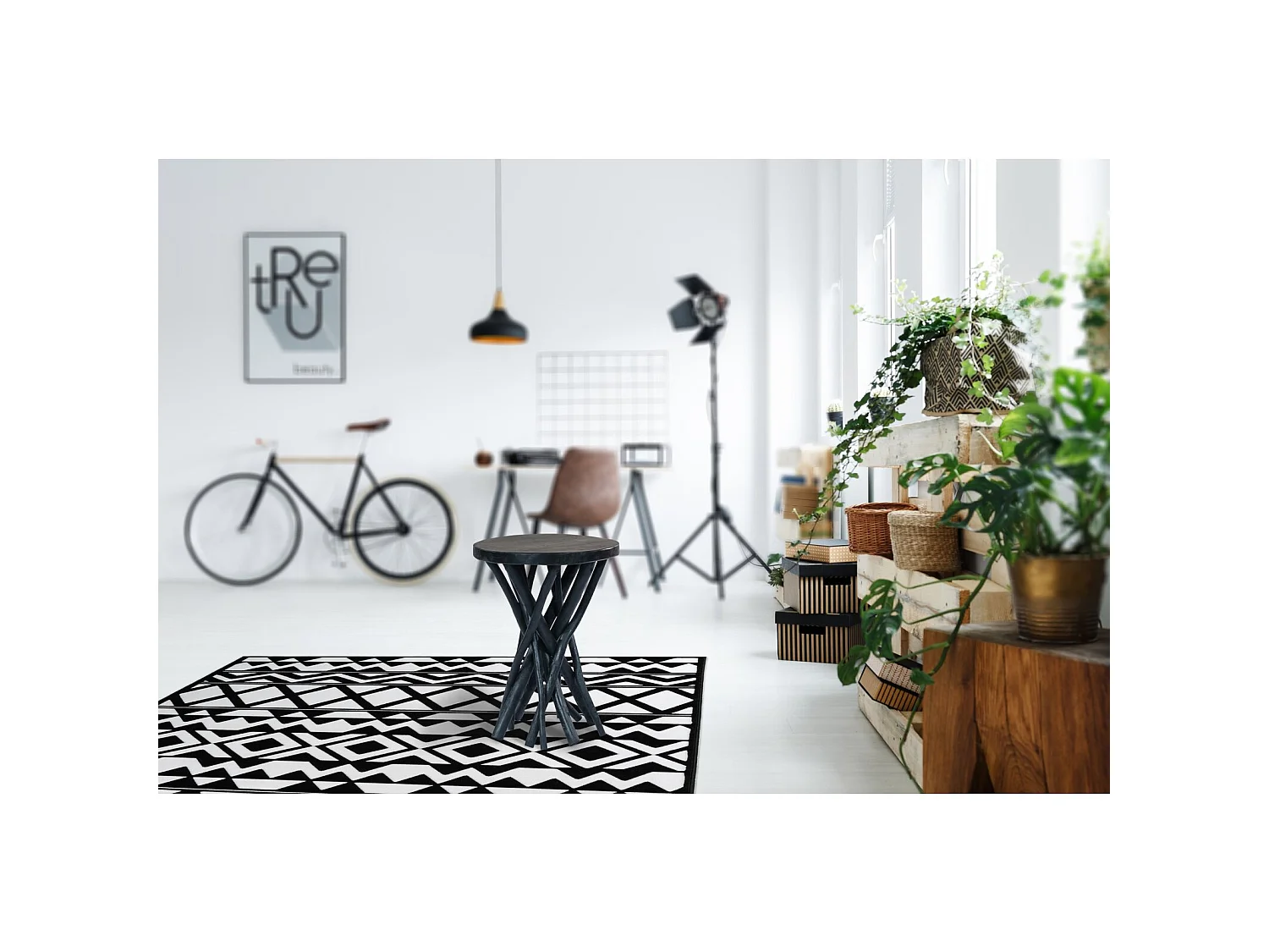 Table d'appoint radix 125