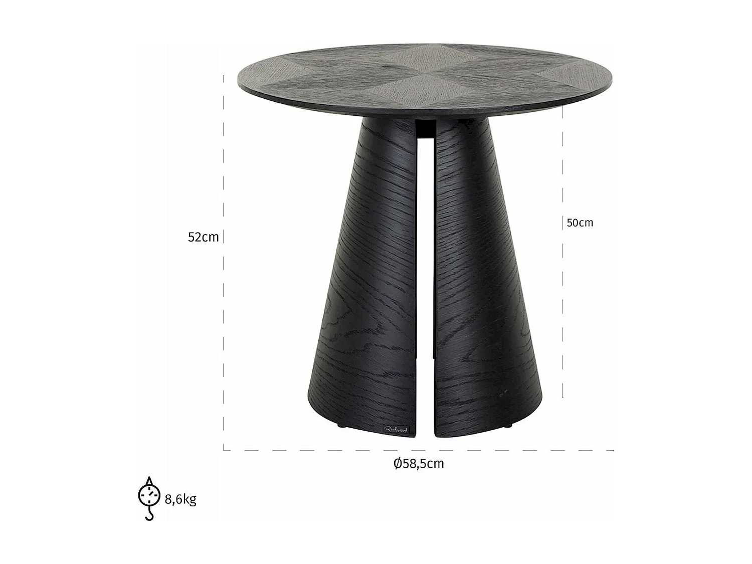 Table d'appoint Blax 585Ø