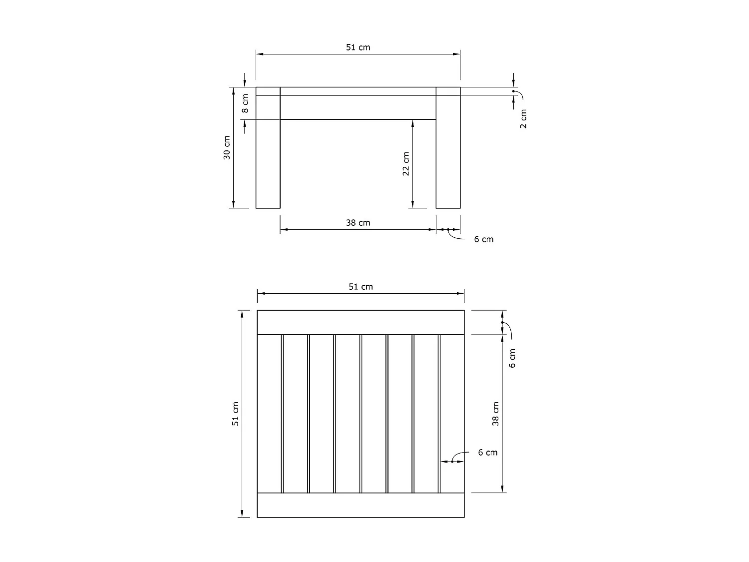 Table d'appoint mexico Huilé