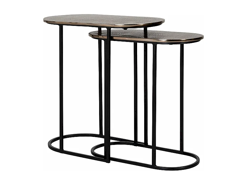 Tables gigognes Chandon lot de 2