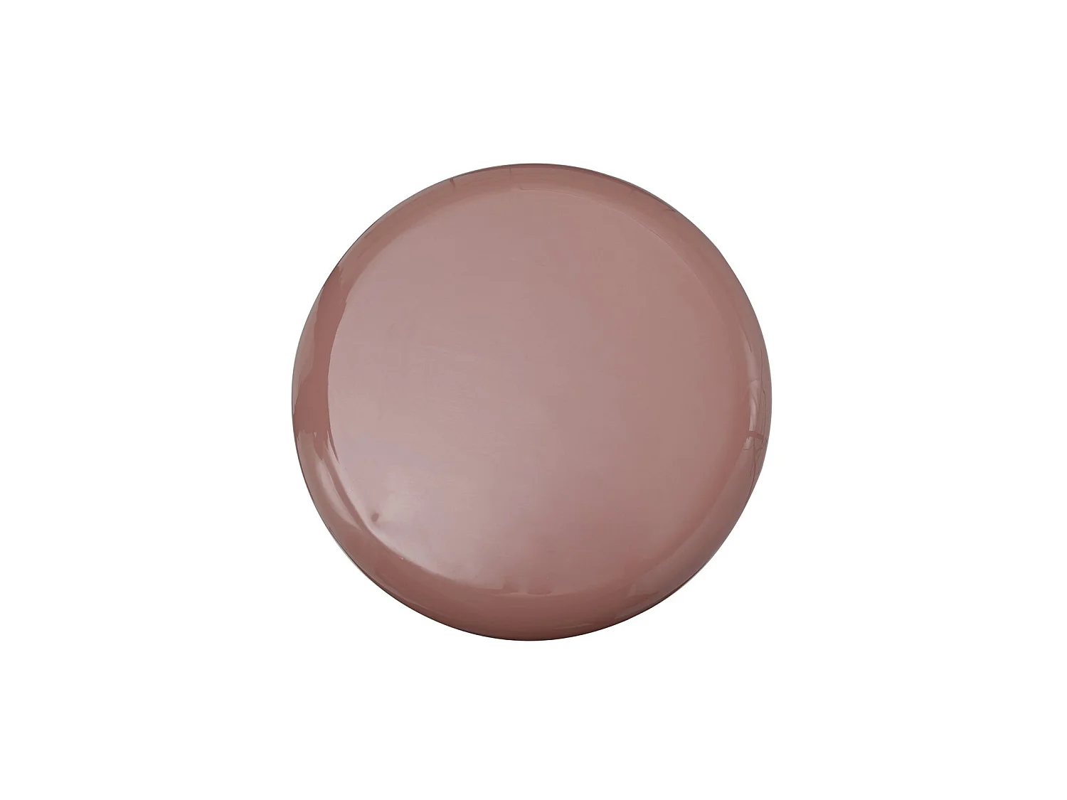 Table d'appoint design minimaliste rose et cuivre