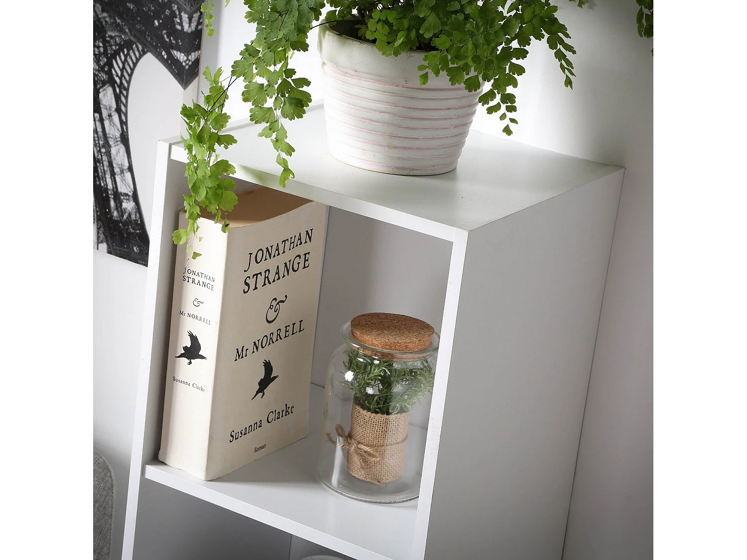 Etagère de Rangement 4 Cases - H122 cm