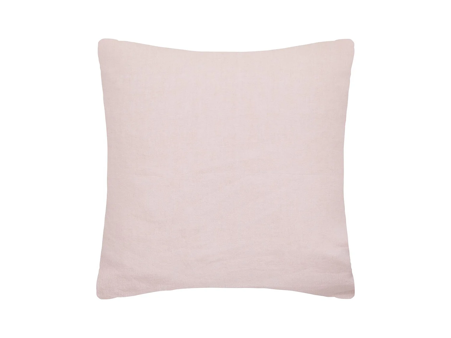 Taie d'Oreiller en Lin "Adorable" 65x65cm Rose