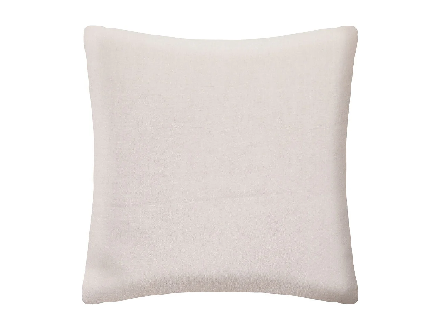 Taie d'Oreiller en Lin "Adorable" 65x65cm Beige Lin