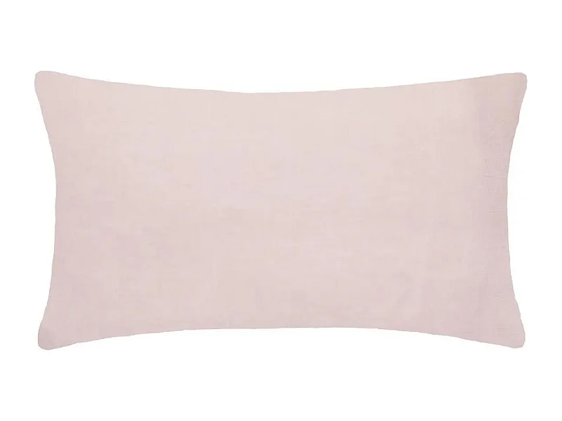Taie d'Oreiller en Lin "Adorable" 50x70cm Rose
