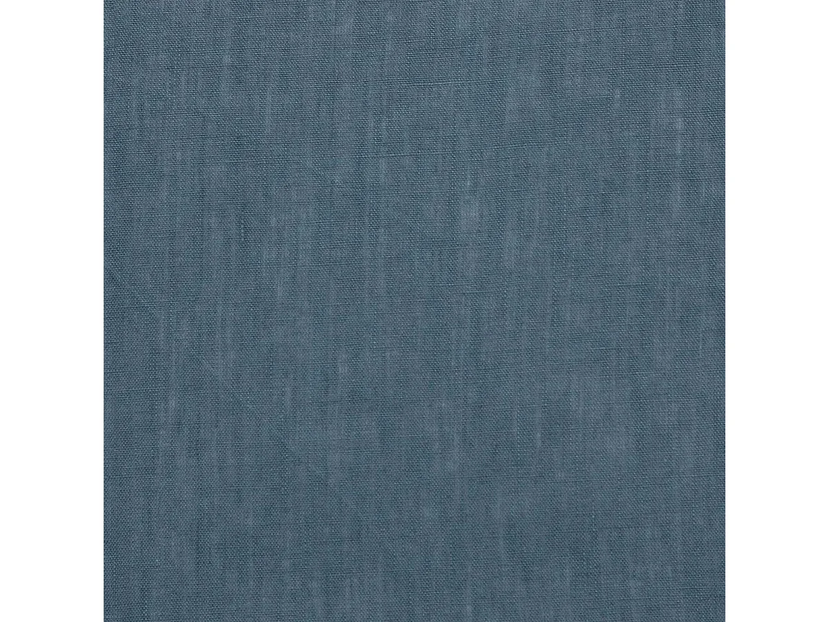 Taie d'Oreiller en Lin "Adorable" 65x65cm Bleu Canard