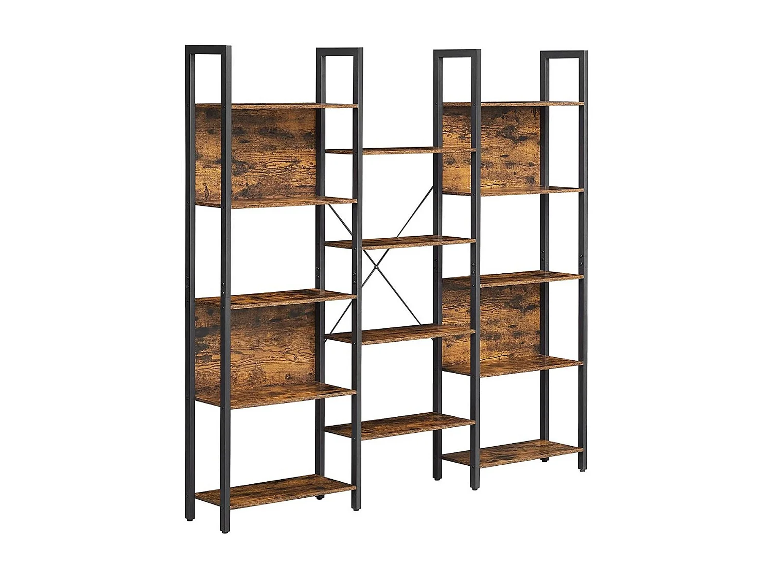 Etagère 14 Niveaux Style Industriel - L158 x H166 cm