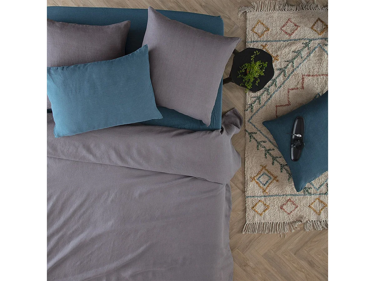 Funda de edredón en 100% lino 260 x 240 cm