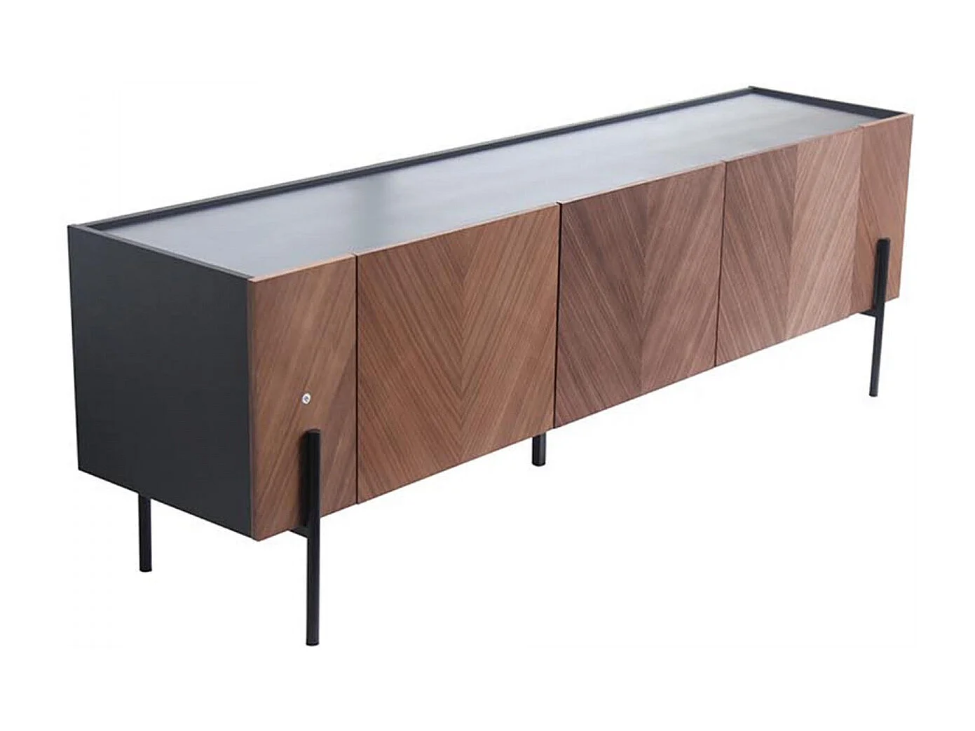 Vintage TV-Möbel mit Schrank SEQUOIA