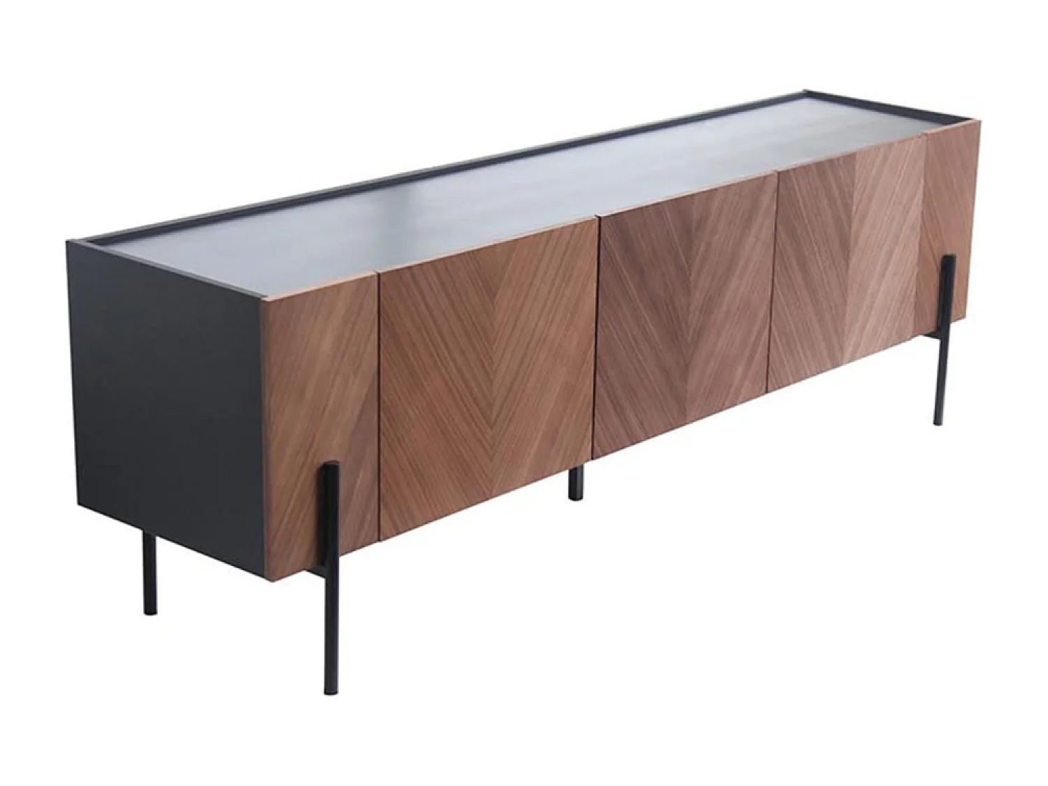 Vintage TV-Möbel mit Schrank SEQUOIA