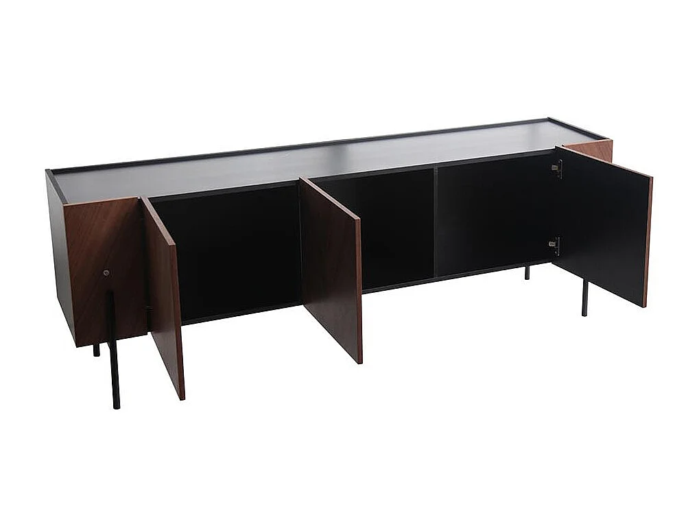 Meuble TV vintage avec placard SEQUOIA