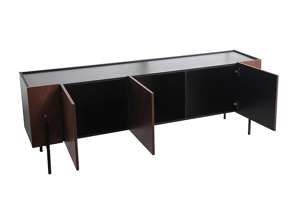 Meuble TV vintage avec placard SEQUOIA