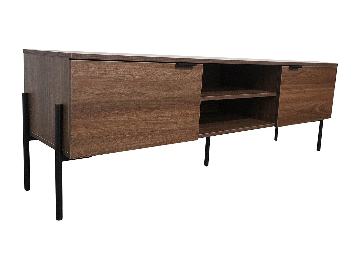 Meuble TV vintage avec 2 placards VANCOUVER