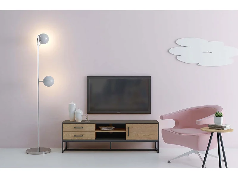 Mueble de TV industrial DETROIT