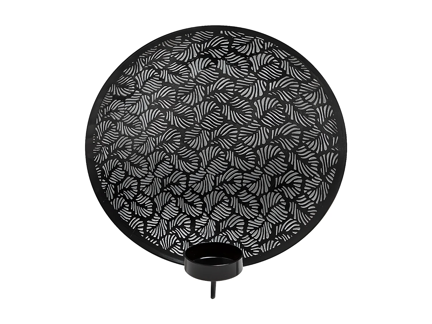 Porte-Bougie Mural Samba Grand Format - Blanc