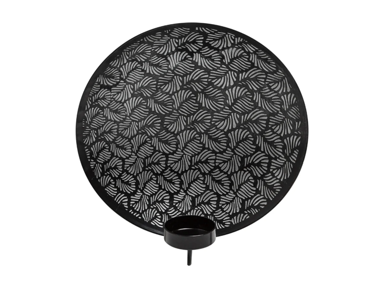 Porte-Bougie Mural Samba Grand Format - Blanc