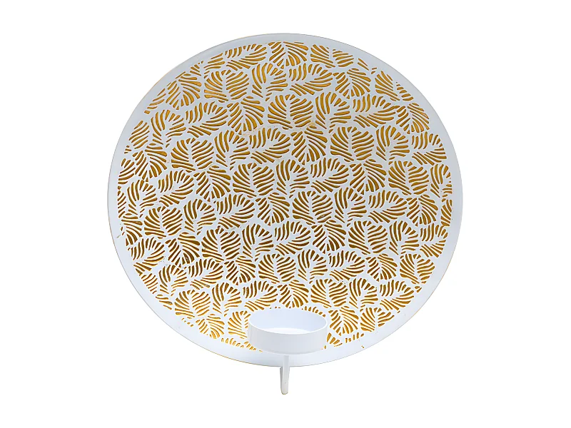 Porte-Bougie Mural Samba Grand Format - Noir