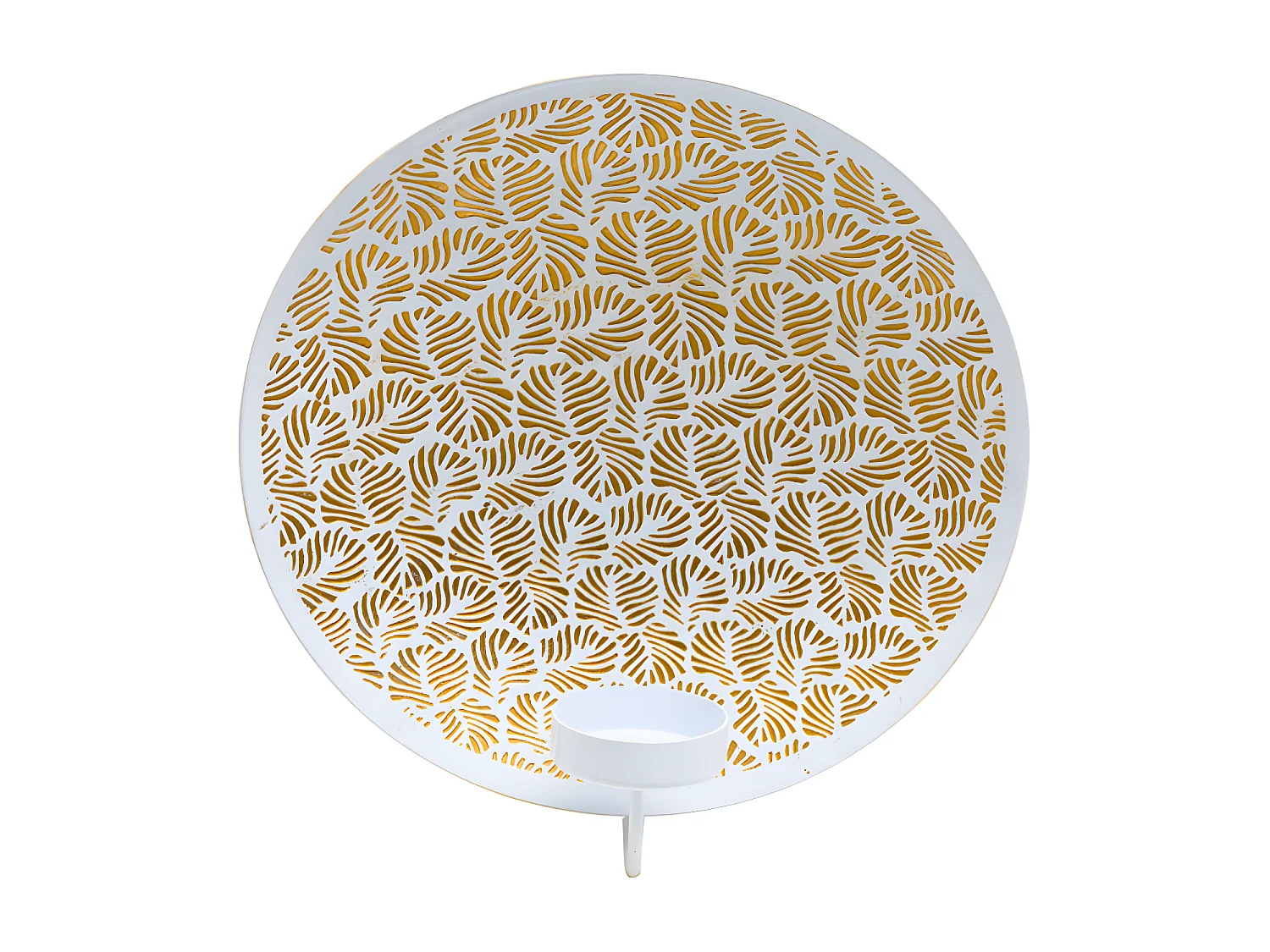 Porte-Bougie Mural Samba Grand Format - Noir